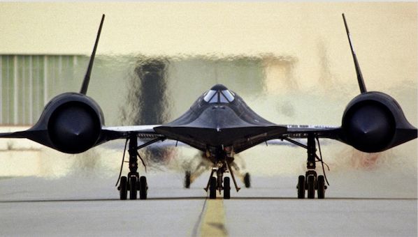 SR-71 Blackbird High Altitude Surveillance Aircraft
