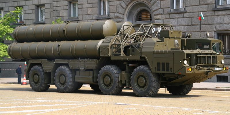 Bulgarian S-300P Missile Battery