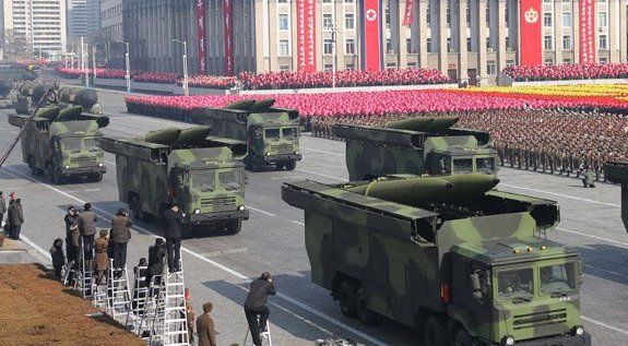 North Korean Iskander-Resembling Ballistic Missiles on Parade (name unknown)