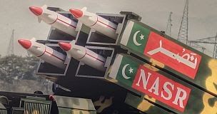 Pakistani Nasr Nuclear Rocket Artillery System 