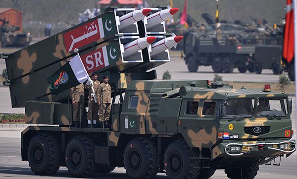 Pakistani Nasr Nuclear Artillery System 