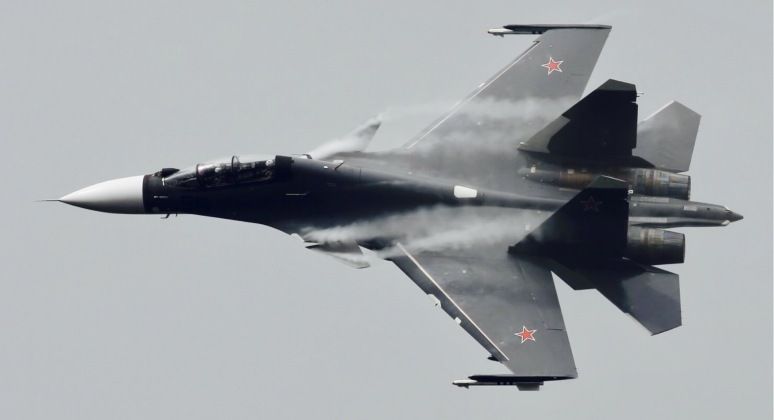 Russian Aerospace Forces Su-30SM Fighter
