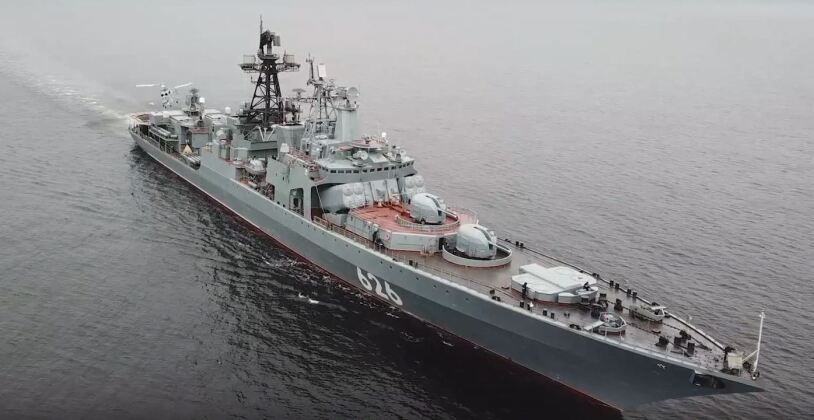 Russian Navy Udaloy Class Destroyer