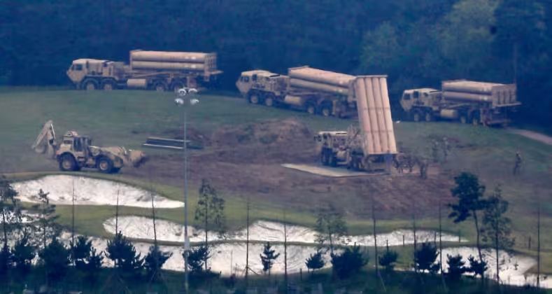 THAAD Ballistic Missile Defence System - A System Deployed by the U.S. Army to Protect Israel