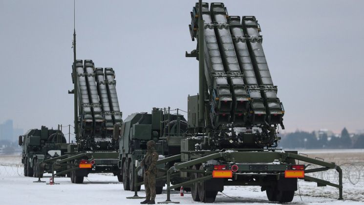 Surface-to-Air Missile Batteries From Patriot Air Defence System