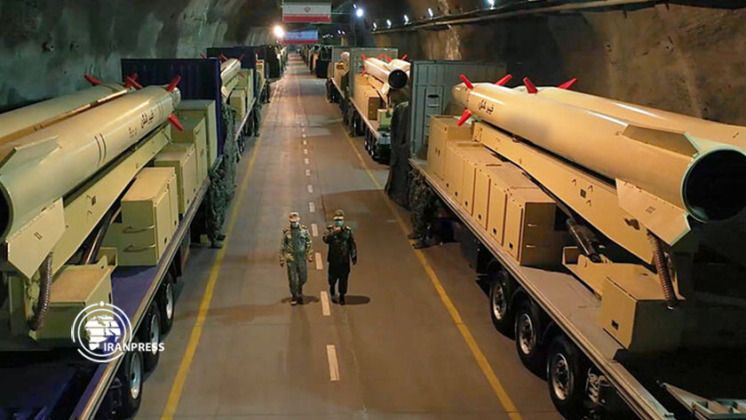 Iranian Revolutionary Guard Corps Ballistic Missiles in Hardened Facility