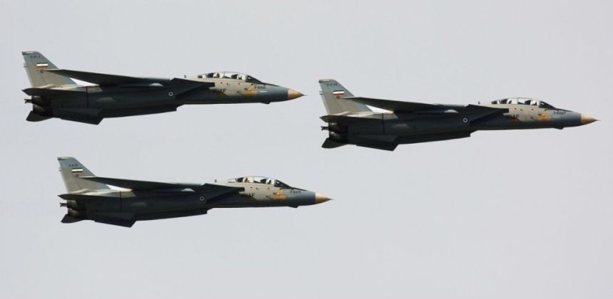 Iranian Air Force F-14s in Formation