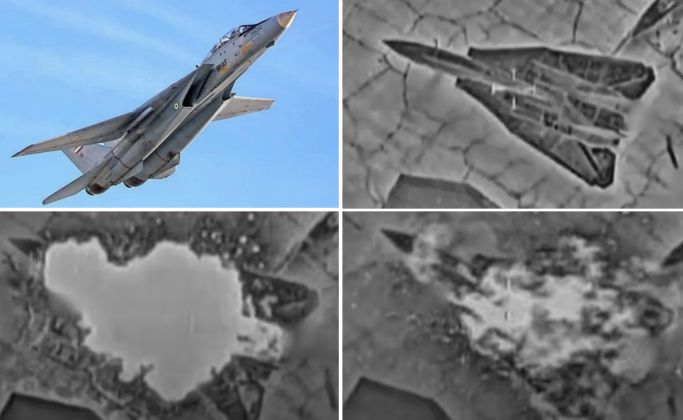Iranian F-14 and Israeli Strike on Grounded F-14