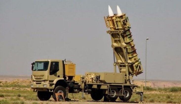 Surface-to-Air Missile Launcher From Initial 2016 Variant of the Bavar 373