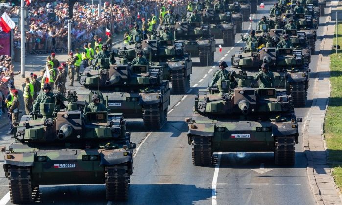 Polish Army K2 Tanks Supplied by South Korea