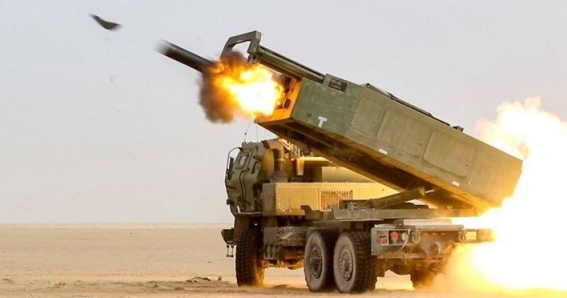 GMLRS Rocket Launch From HIMARS System