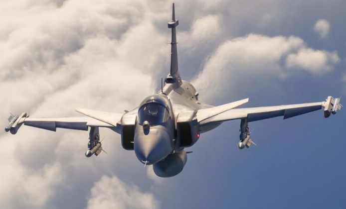 Gripen E Equipped For Air-to-Air Combat