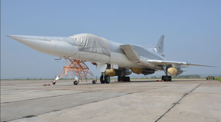 Tu-22M3 Bomber at Belaya Airbase