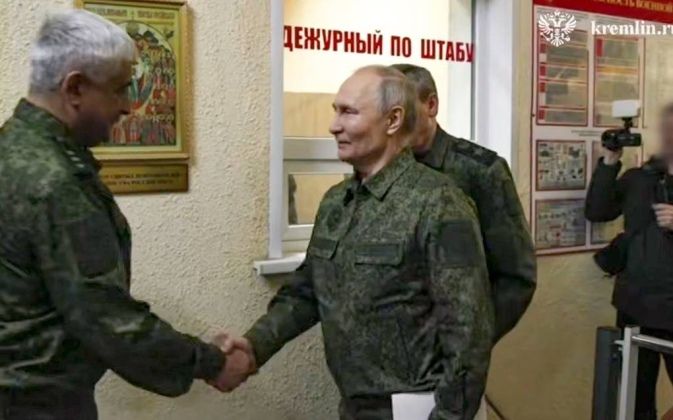 President Putin During May Visit to Kursk