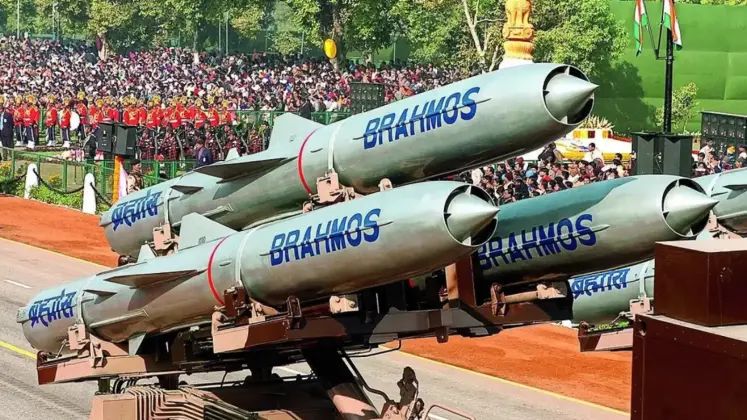 BrahMos Cruise Missiles on Parade
