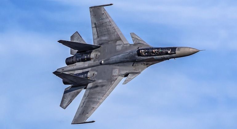 Royal Malaysian Air Force Su-30MKM Fighter