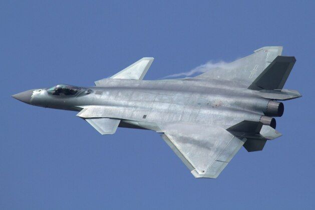 Chinese J-20 Twin Engine Stealth Fighter