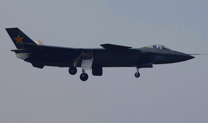 J-20 First Technology Demonstrator Airframe