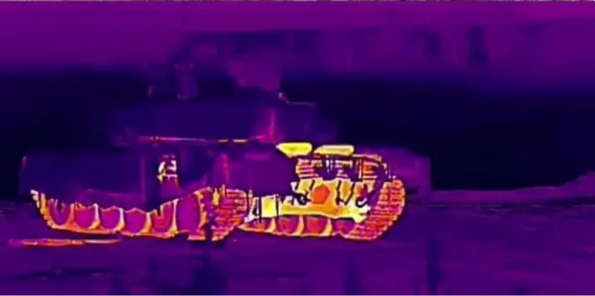 T-90M with Nakidka Heat Signature Reducing Thermal Cover