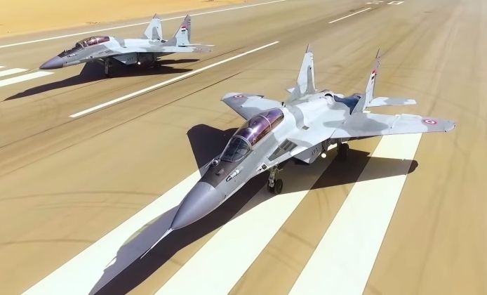 Egyptian Air Force MiG-29M Fighters