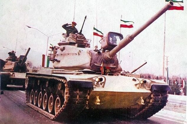 Iranian Army M60A1 in the 1970s