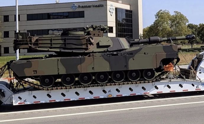 M1A2T Abrams Tank Built For the ROCAF