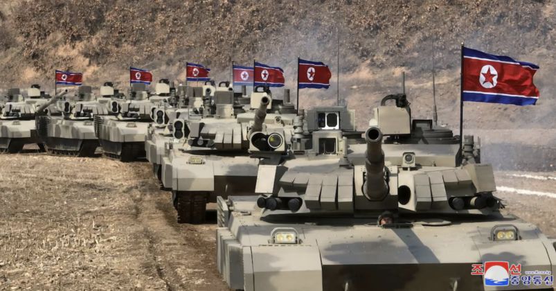 North Korean Chonma 2 Main Battle Tanks