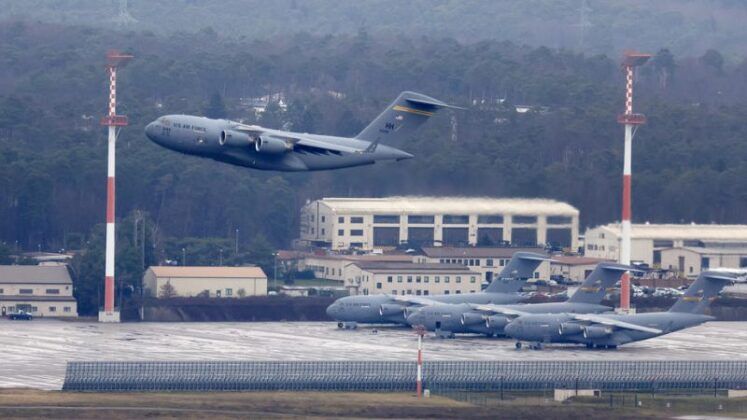 U.S. Forces at Ramstein Air Base in Germany