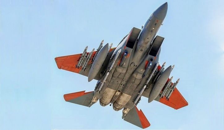 Royal Saudi Air Force F-15SA with AIM-120 Missiles 