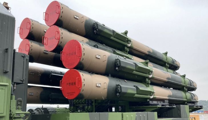 New Eight-Missile Launcher on HQ-9B System