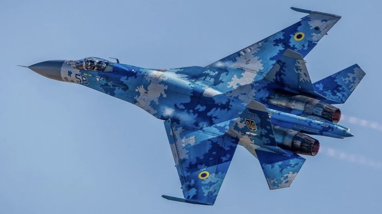 Ukrainian Air Force Su-27 Fighter