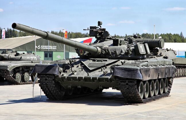 T-80B on Display in Belarus