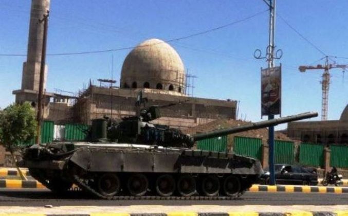T-80BV Tank in Yemen