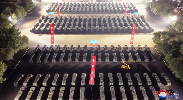 KN-24 Launchers at Handover Ceremony