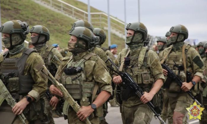 Belarusian Personnel Participating in Joint Exercises
