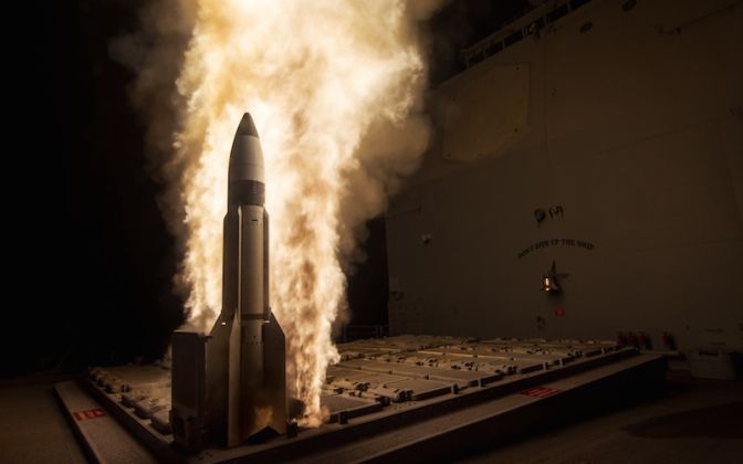 SM-6 Missile Launch