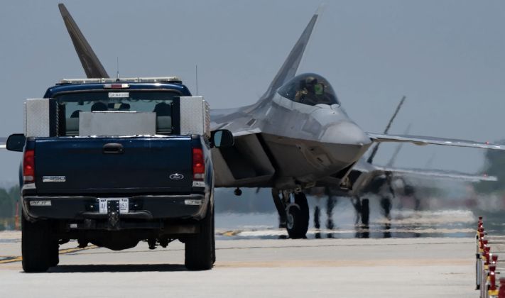 F-22 at Kunsan Air Base
