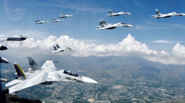Venezuelan Air Force Su-30MK2 Fighters 
