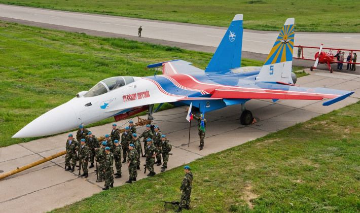 Russian Knights Aerobatics Team Su-35