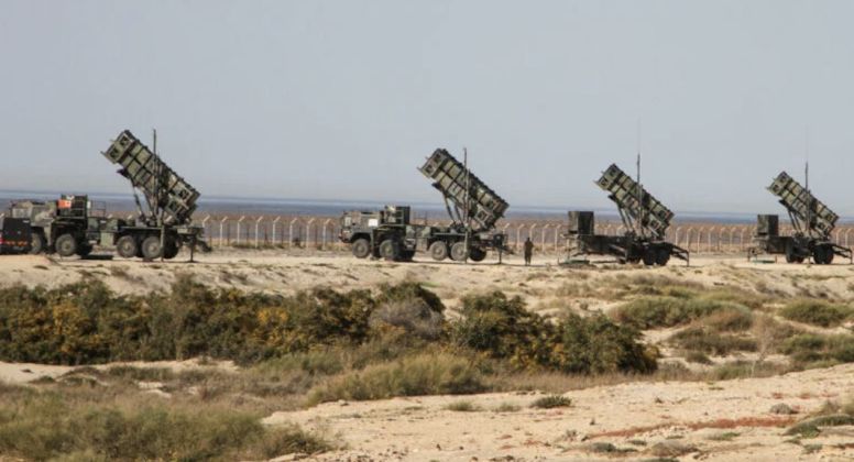 Surface to Air Missile Batteries From Patriot System in Israel