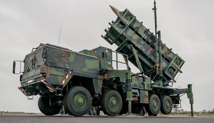 Missile Battery From Patriot System in Germany