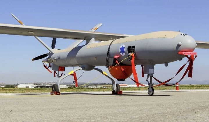Israeli Hermes 450 Drone