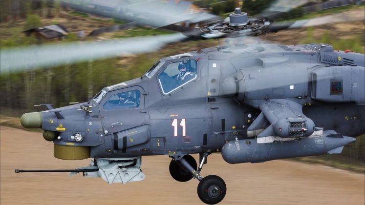 Russian Mi-28 Attack Helicopter