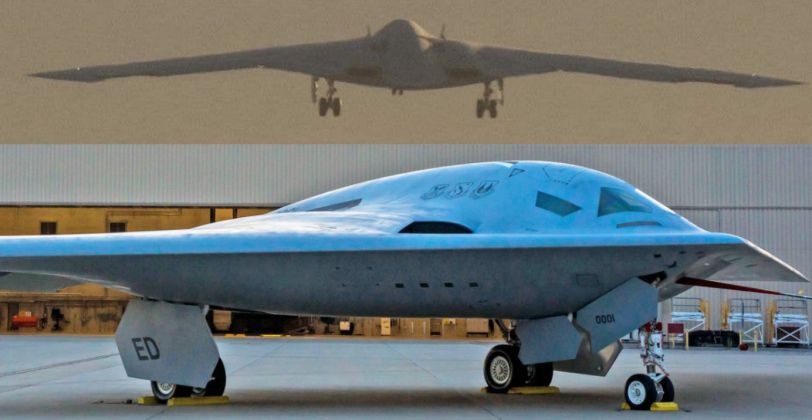 First Prototype of B-21 Raider Strategic Bomber