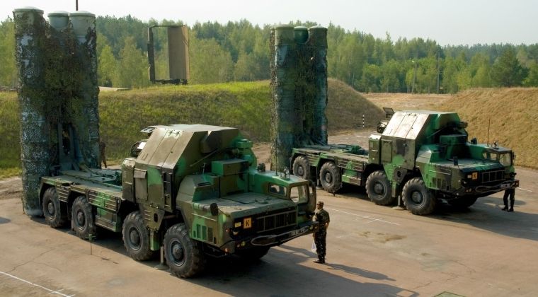 Surface to Air Missile Launchers From Ukrainian S-300 Air Defence System