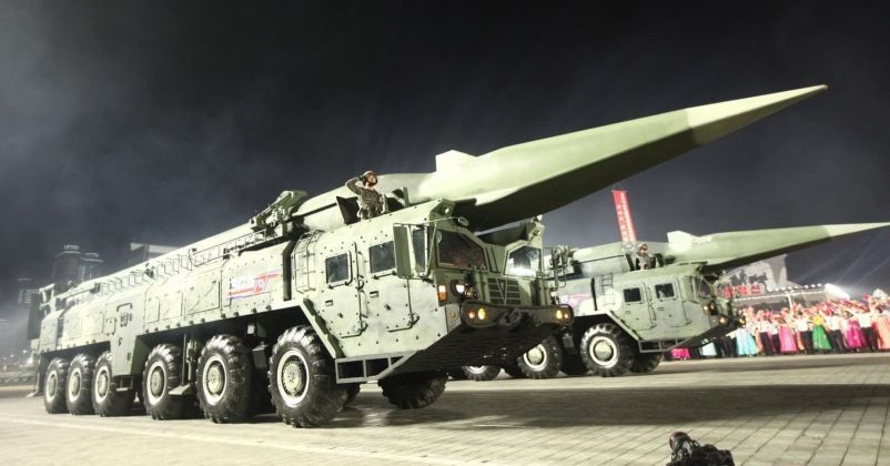 North Korean Medium Range Ballistic Missiles With Hypersonic Glide Vehicles