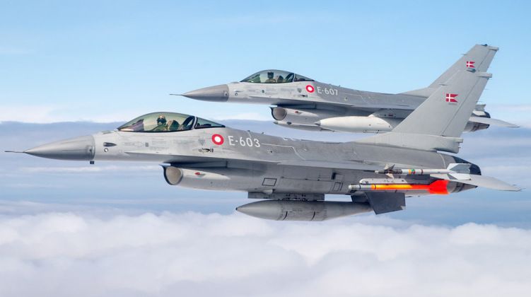 Royal Danish Air Force F-16s