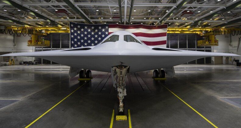 B-21 Strategic Bomber Prototype