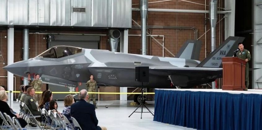 U.S. Air Force F-35A in J-20-Mimicking Colour Scheme For Adversary Training