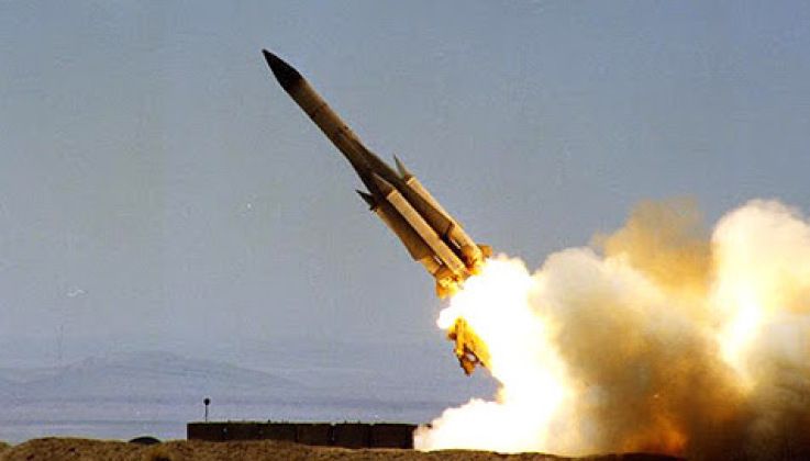 Missile Launch From S-200 System 